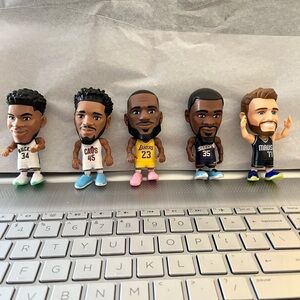 Men's Collectible Basketball Figurines Set